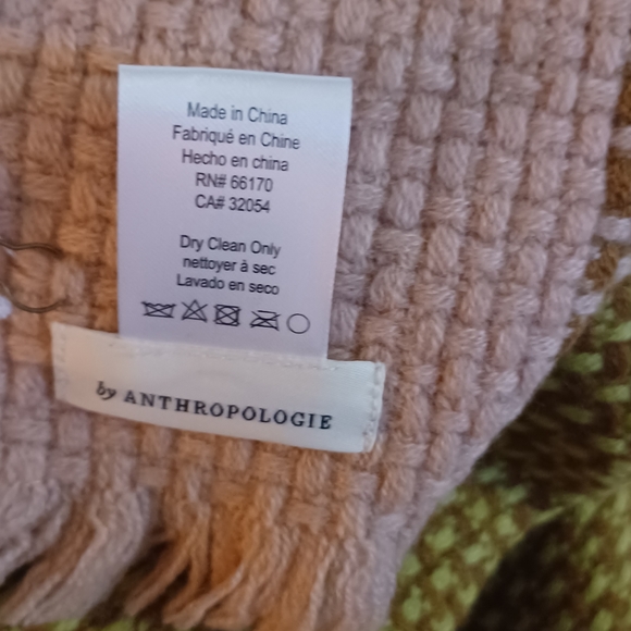 Anthropologie Cashmere & Lambswool Throw, NWT - Picture 11 of 11